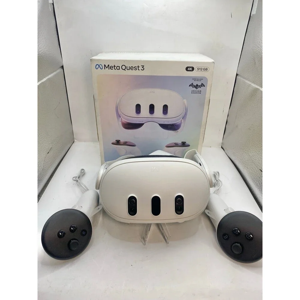 Meta Quest 3 512GB 4K Standalone All-in-One VR Headset GREAT CONDITION! In box